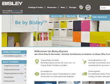 Tablet Screenshot of bisley-express.de